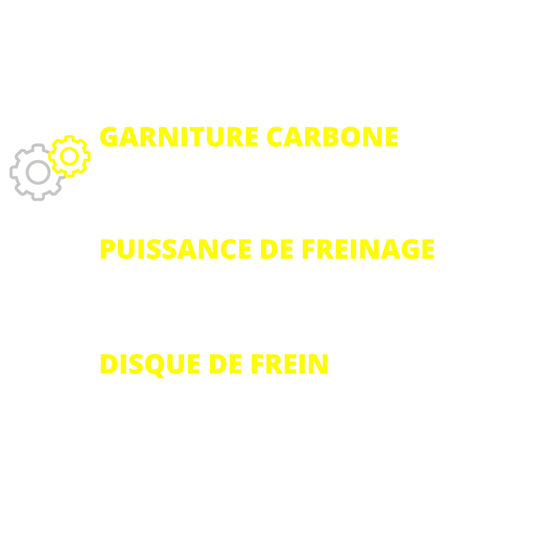 SHIMANO B03S | TEKTRO | DEORE Carbone "Agressif"