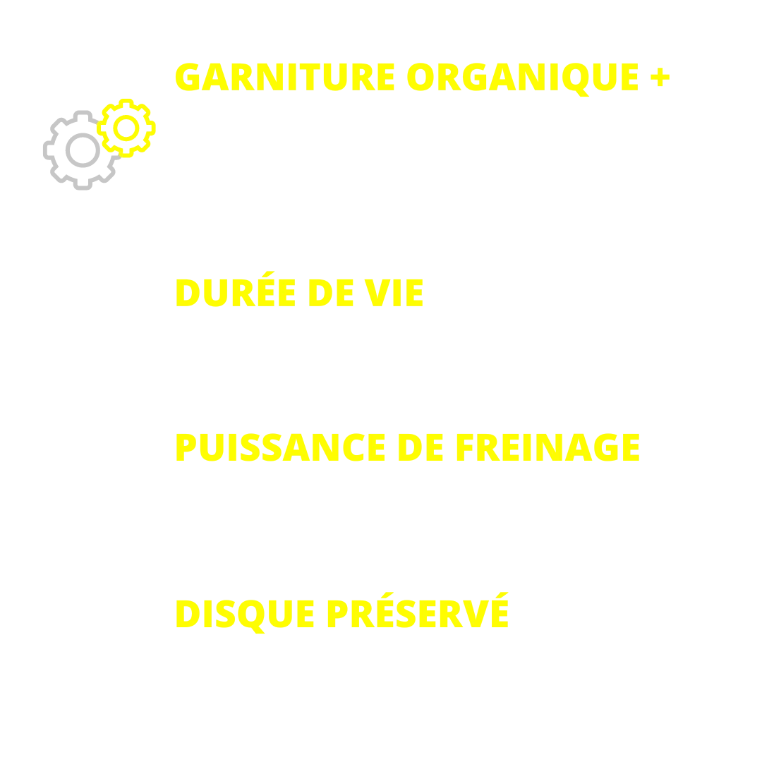 SHIMANO B03S | TEKTRO | DEORE Organique + "Progressif"