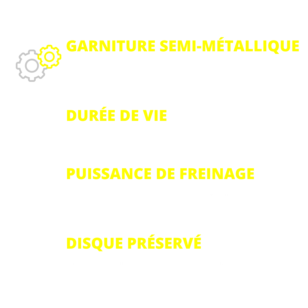 SHIMANO ULTEGRA | 105 | TIAGRA Semi-Métallique "Agressif"