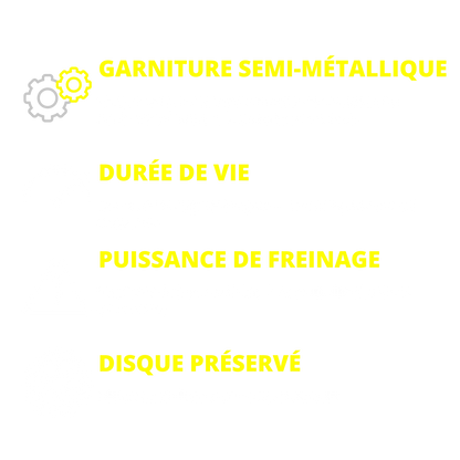 SHIMANO ULTEGRA | 105 | TIAGRA Semi-Métallique "Agressif"